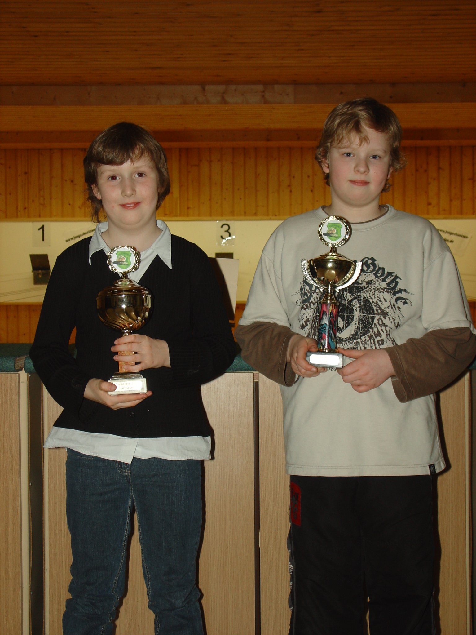 Die Pokalgewinner in der Schülerklasse