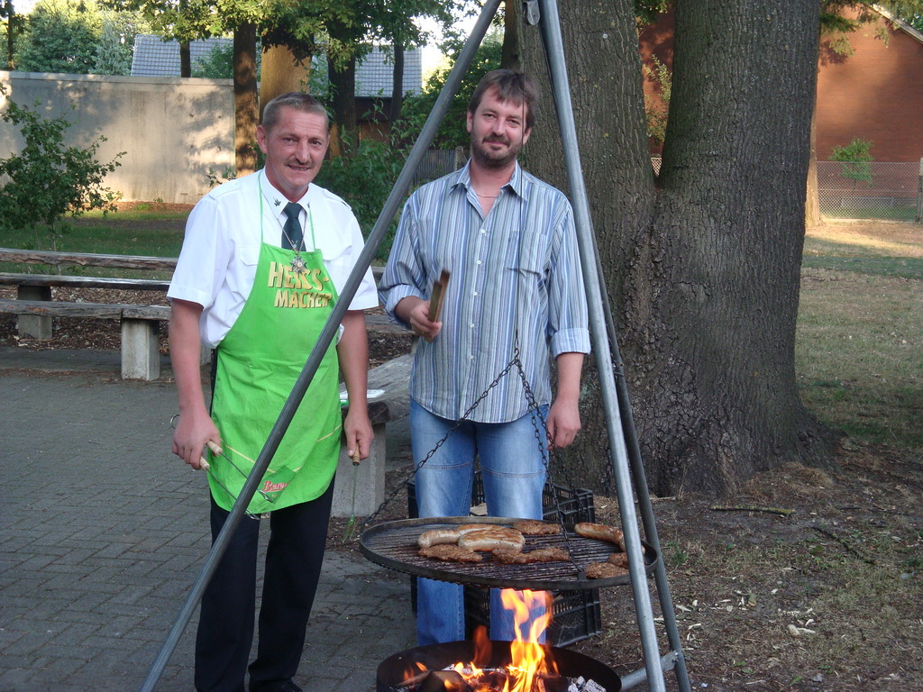 unsere Grillmeister, herzlichen Dank